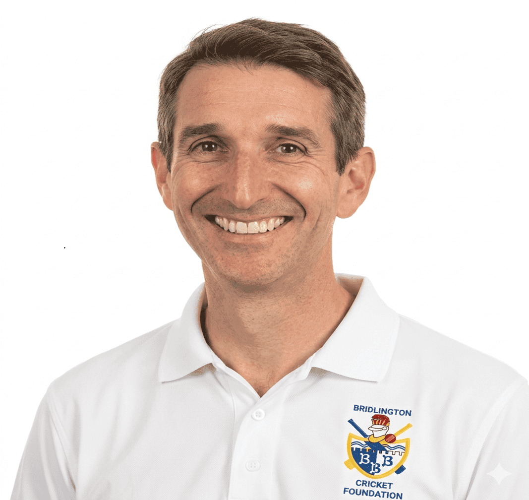 Greg Miller, a Bridlington Cricket Foundation trustee